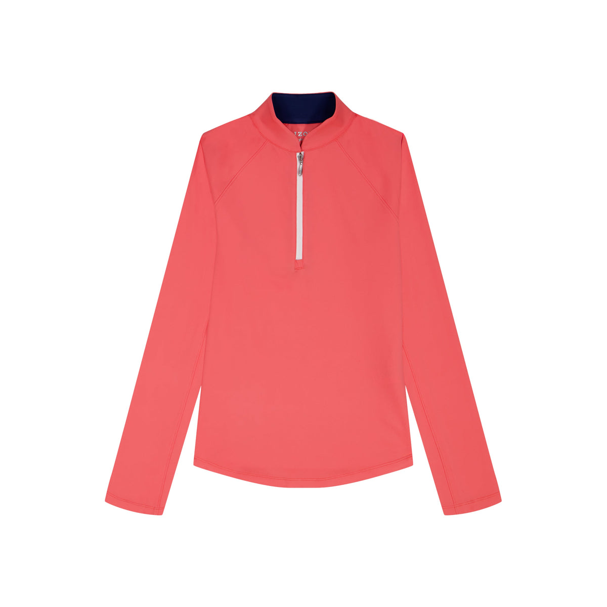 Izod PALOMA 1/4 ZIP PULLOVER - SUGAR CORAL