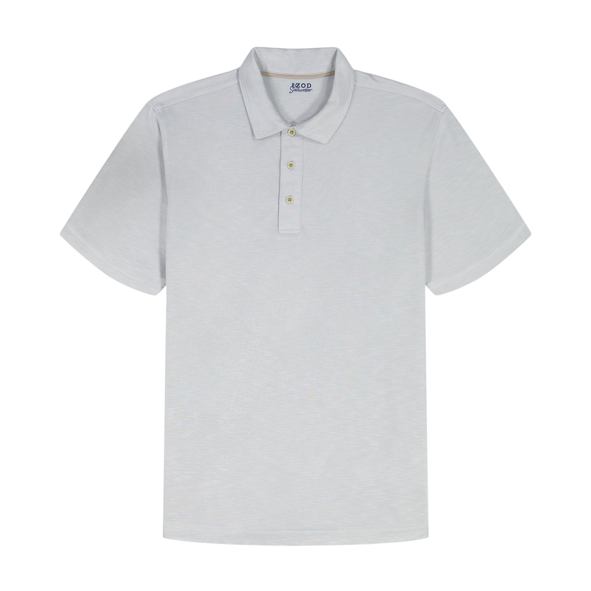Izod BIG & TALL DOCKSIDE SLUB S/S POLO - HARBOR MIST