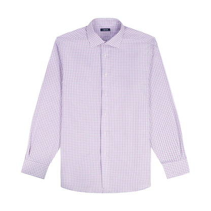 Izod ROYAL TEXTURE L/S BUTTON-DOWN DRESS SHIRT - ENGLISH LAVENDER
