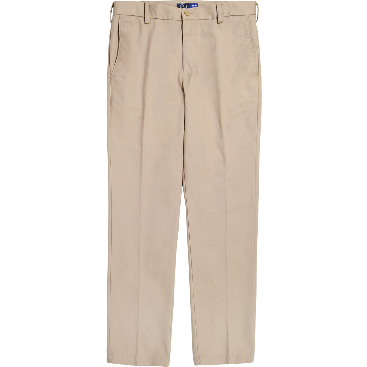 Izod American Chino Flat-Front Straight Fit Pant - Khaki