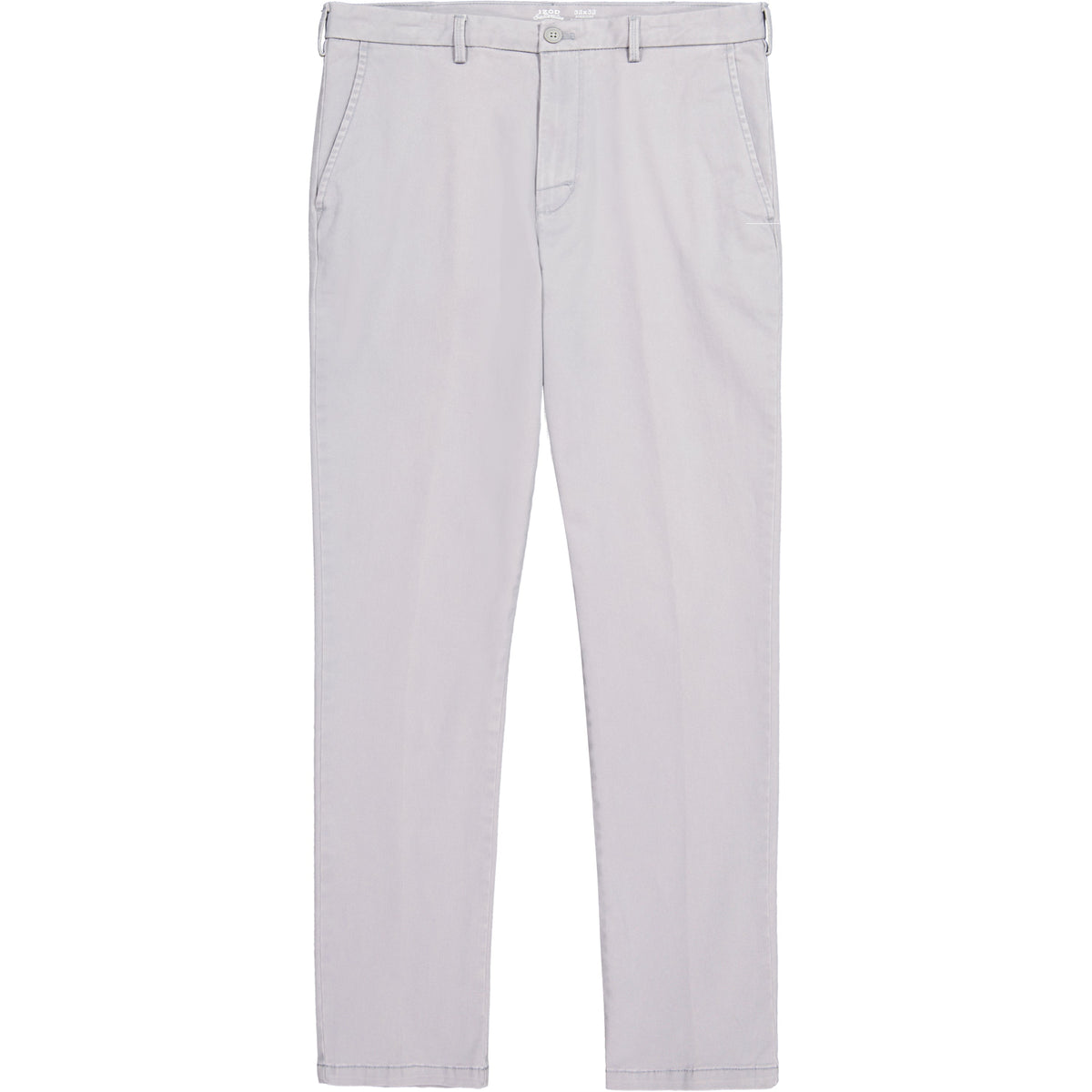 Izod Saltwater Stretch Flat-Front Straight Fit Chino Pant - Cinder Block