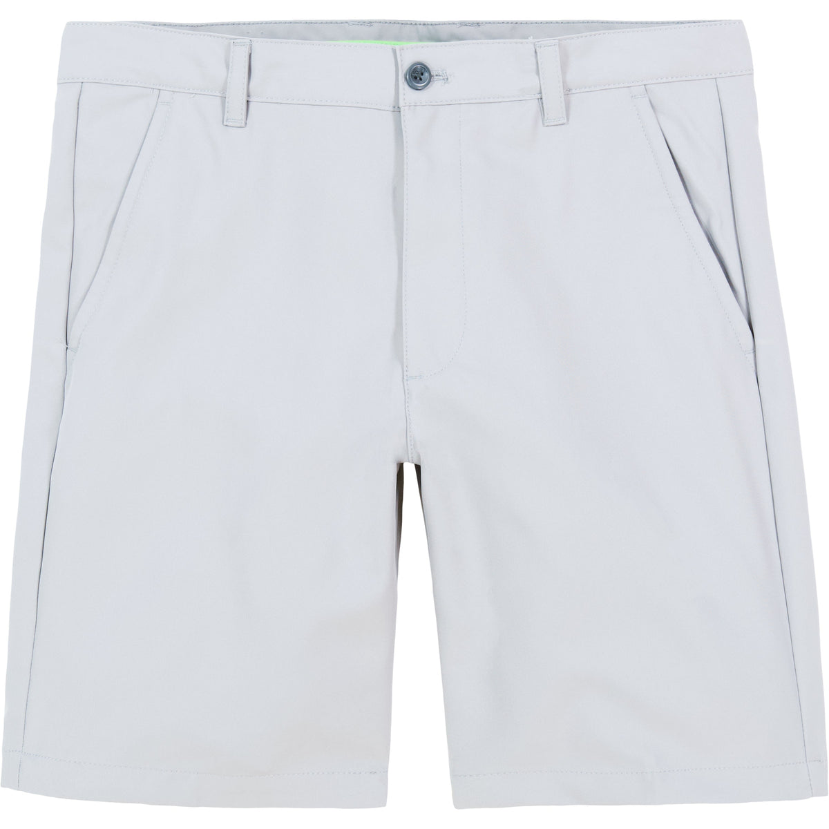 Izod Golf 9.5" Micro Poly Classic Fit Short - Silver Nickel