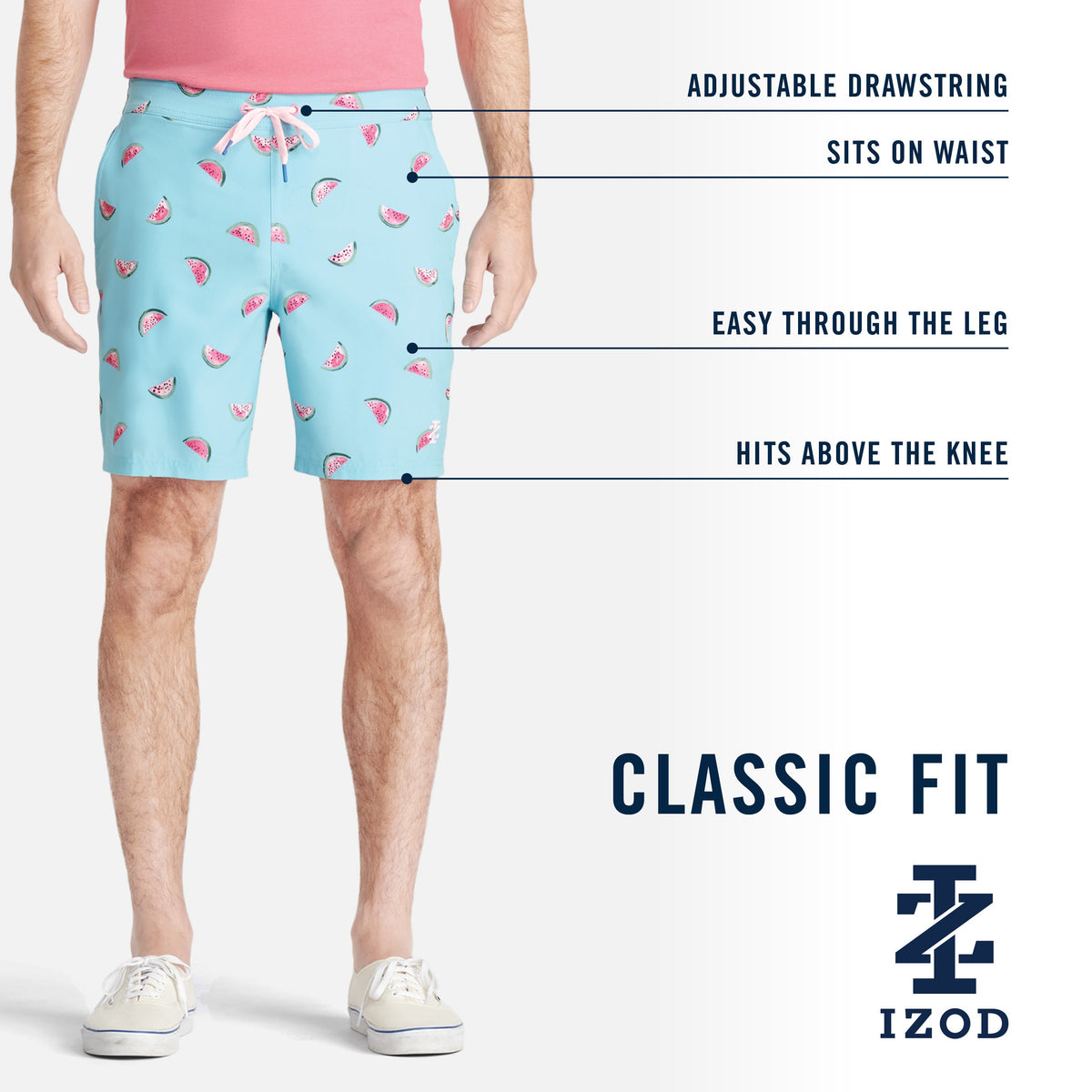 Izod Sltwr Trunk Prt 17 - Medieval Blue