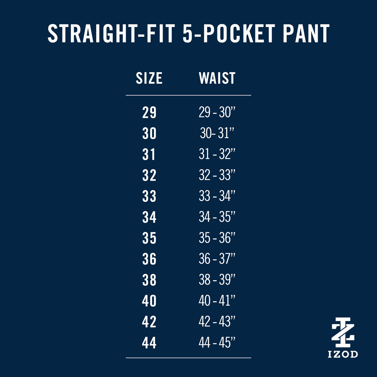 Izod 5 POCKET SUPER SOFT PANT - SMOKED PEARL