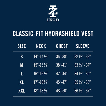 Izod HYDRASHIELD VEST - BLACK