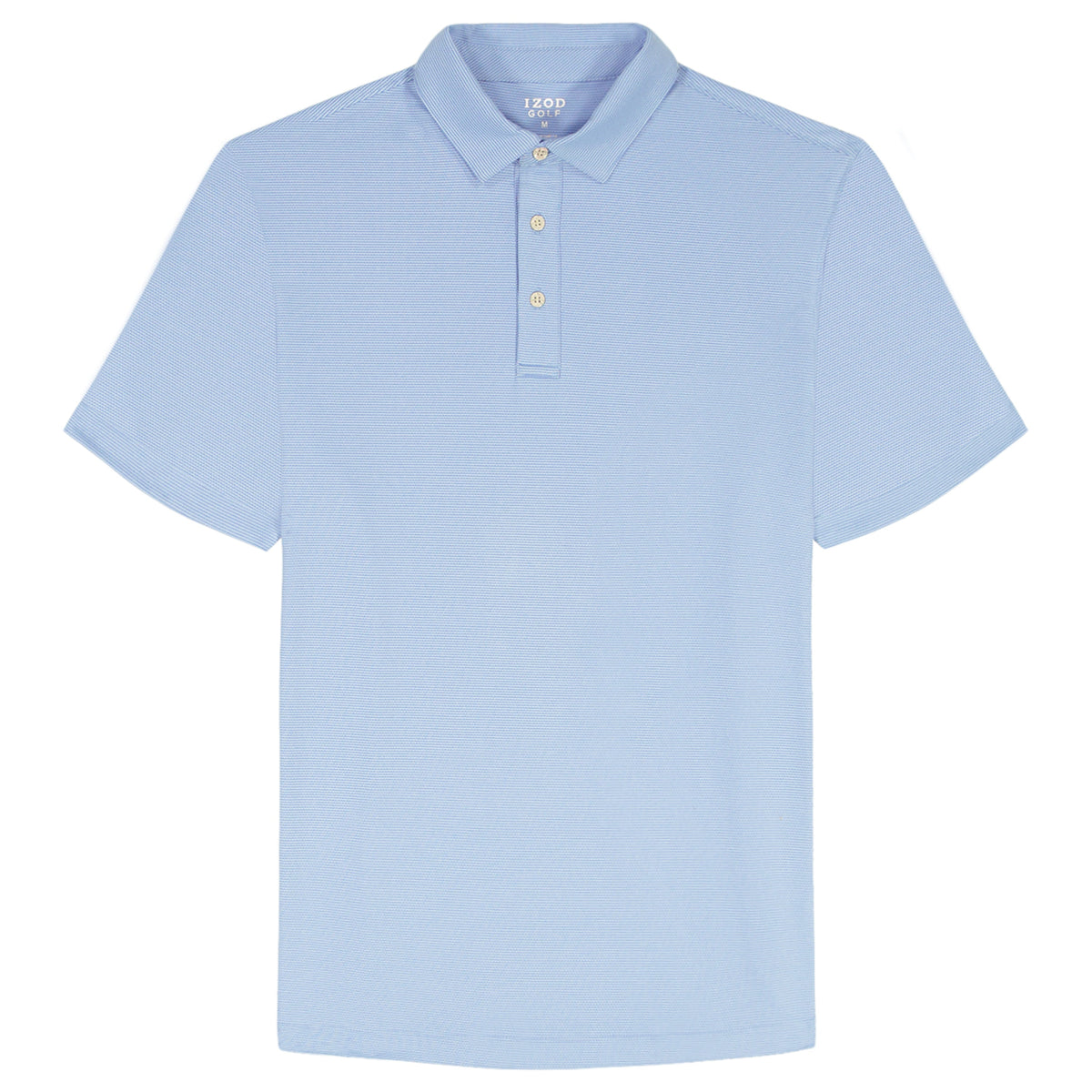 Izod GOLF SWINGFLEX ELITE MESH POLO - PLACID BLUE
