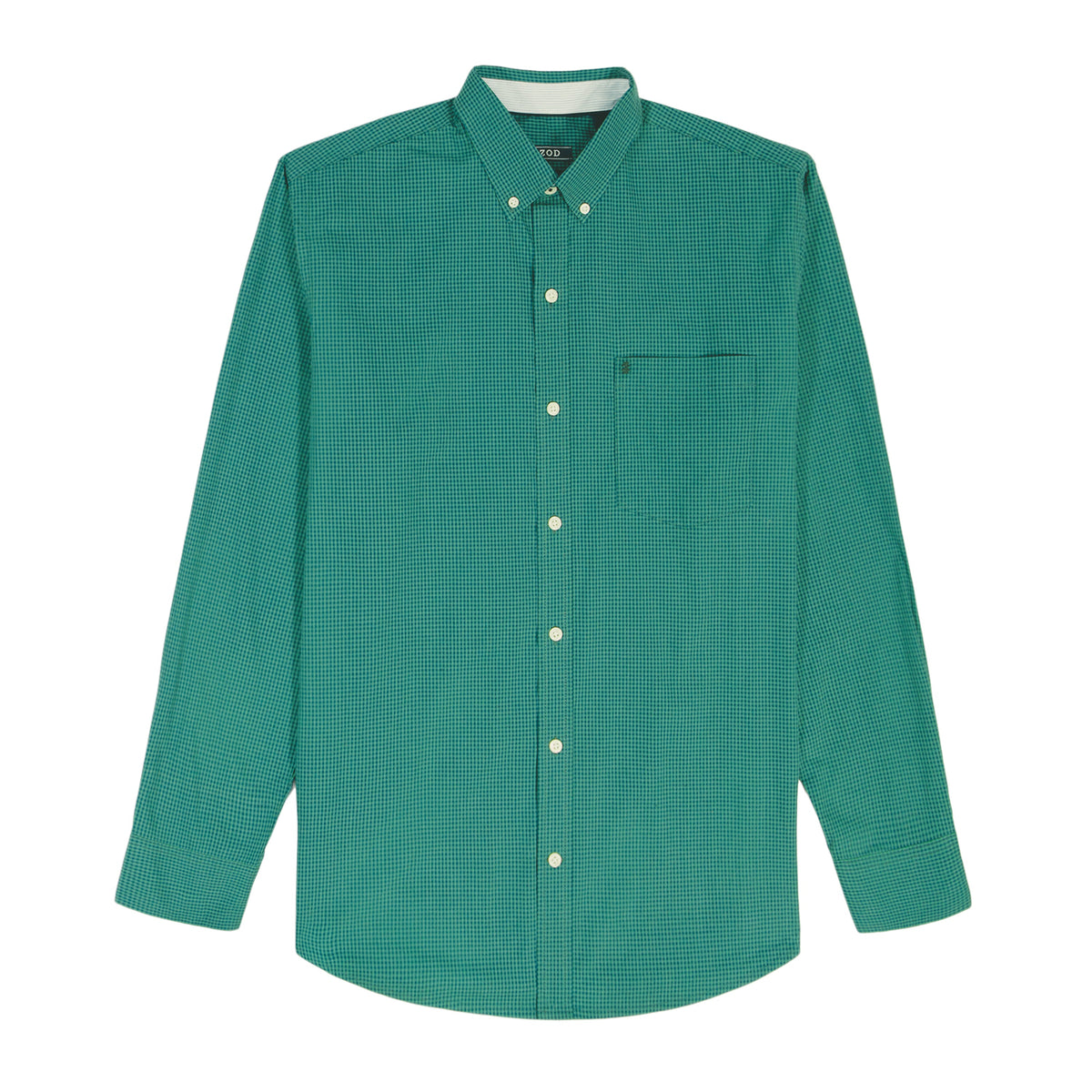 Izod Performance Comfort L/S Shirt - Fir