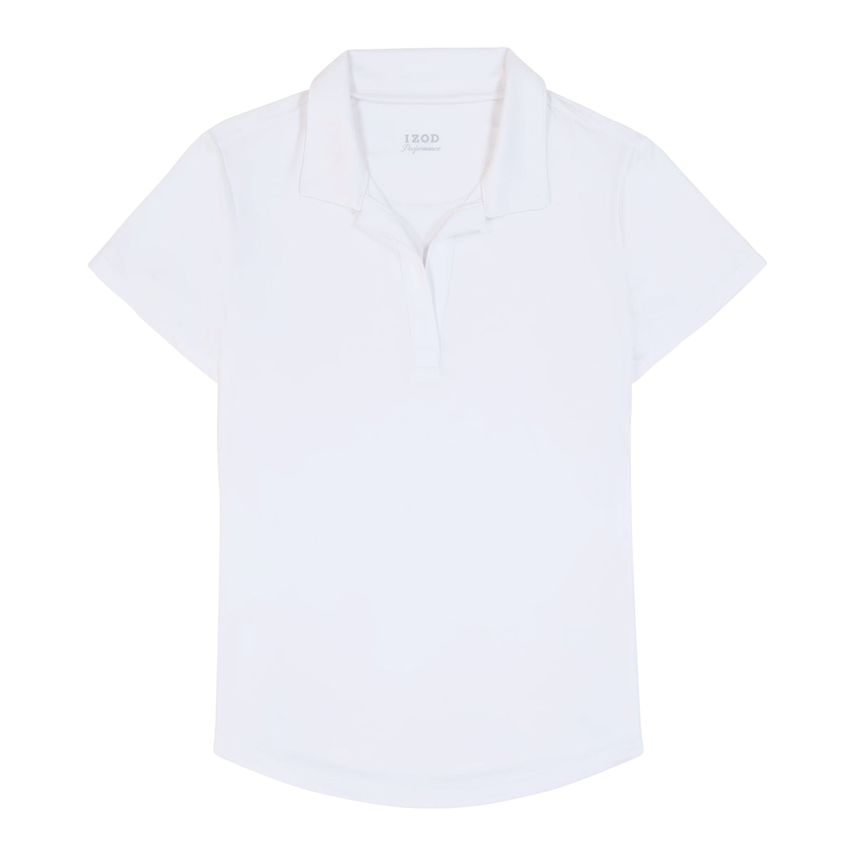 Izod Simone Short Sleeve Polo - Bright White
