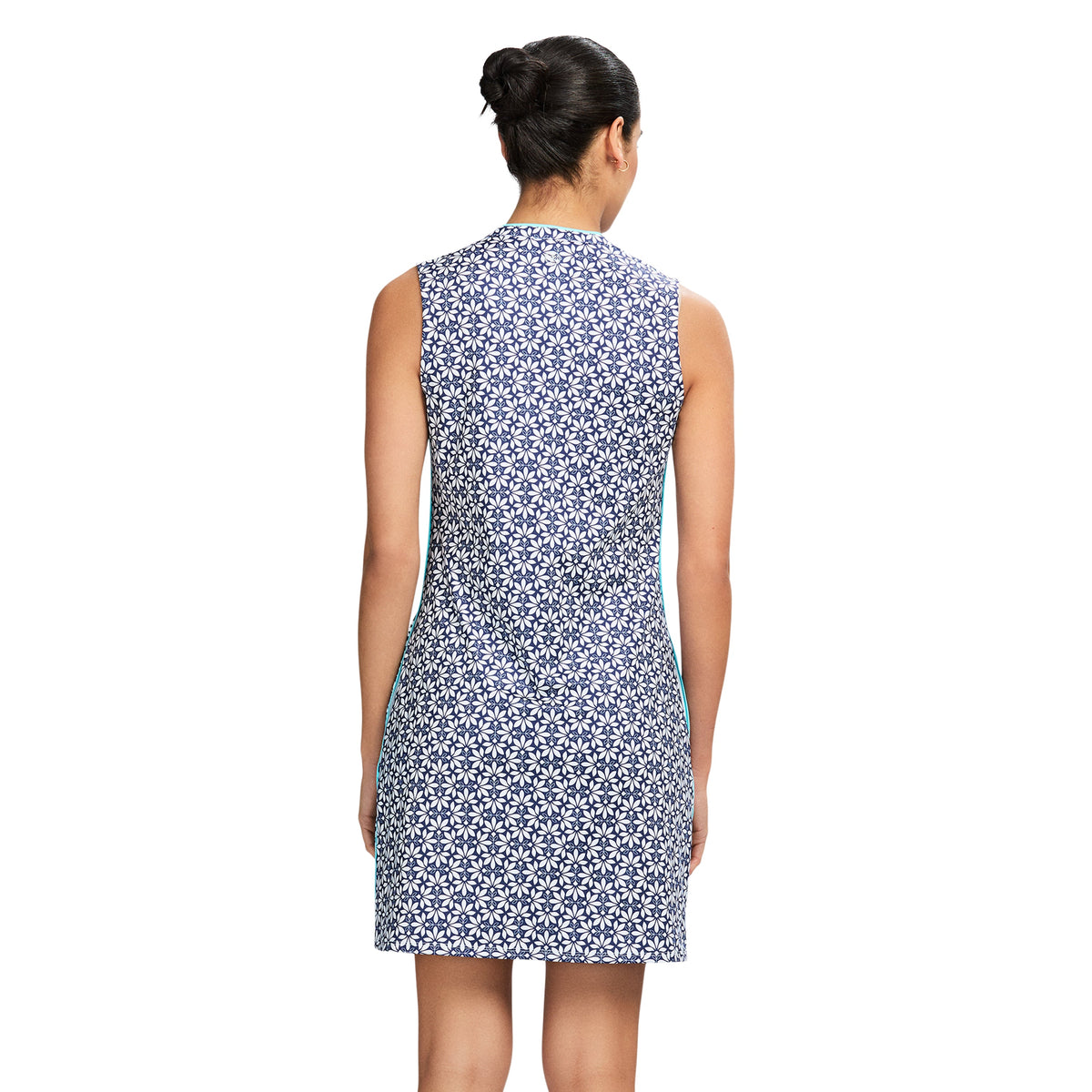 Izod Bree Brunch V-Dress - Medieval Blue