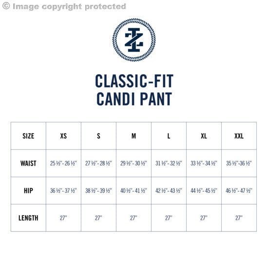 Izod CANDI PIPED CAPRI​ - HOT PINK