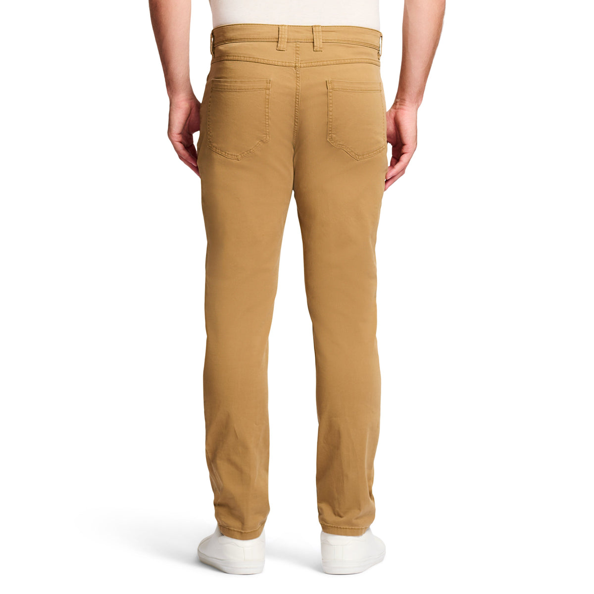 Izod Saltwater 5-Pocket Straight Fit Chino Pant - Cognac