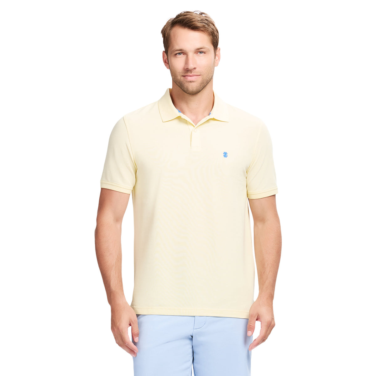 Izod ADVANTAGE PERFORMANCE POLO - PASTEL YELLOW