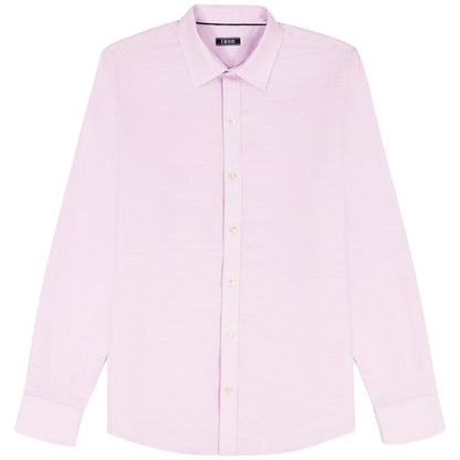 Izod LUXURY SPORT L/S SHIRT - PASTEL LILAC