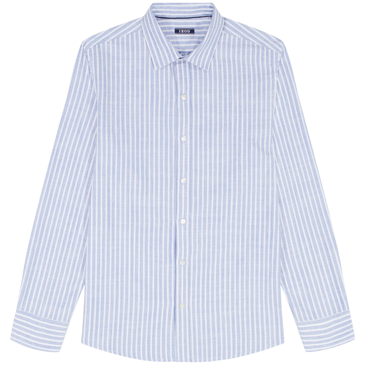 Izod LUXURY SPORT L/S STRIPED SHIRT - REGATTA