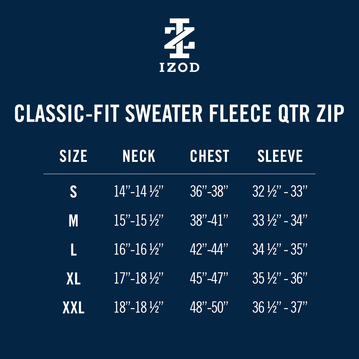 Izod Thermasoft Sweater Fleece Quarter Zip - Rock Hthr