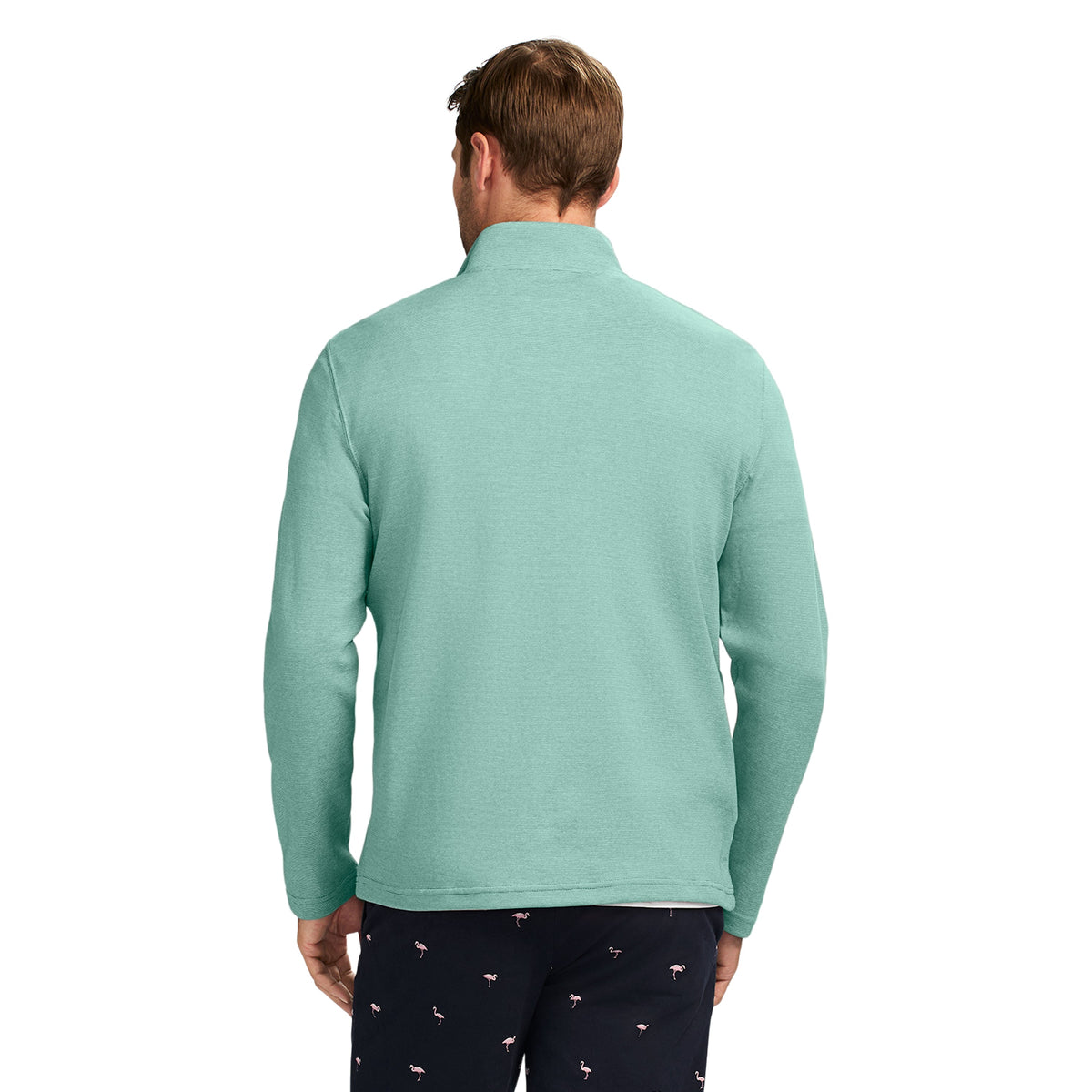 Izod PERFORMANCE COMFORT QUARTER ZIP - BERYL GREEN
