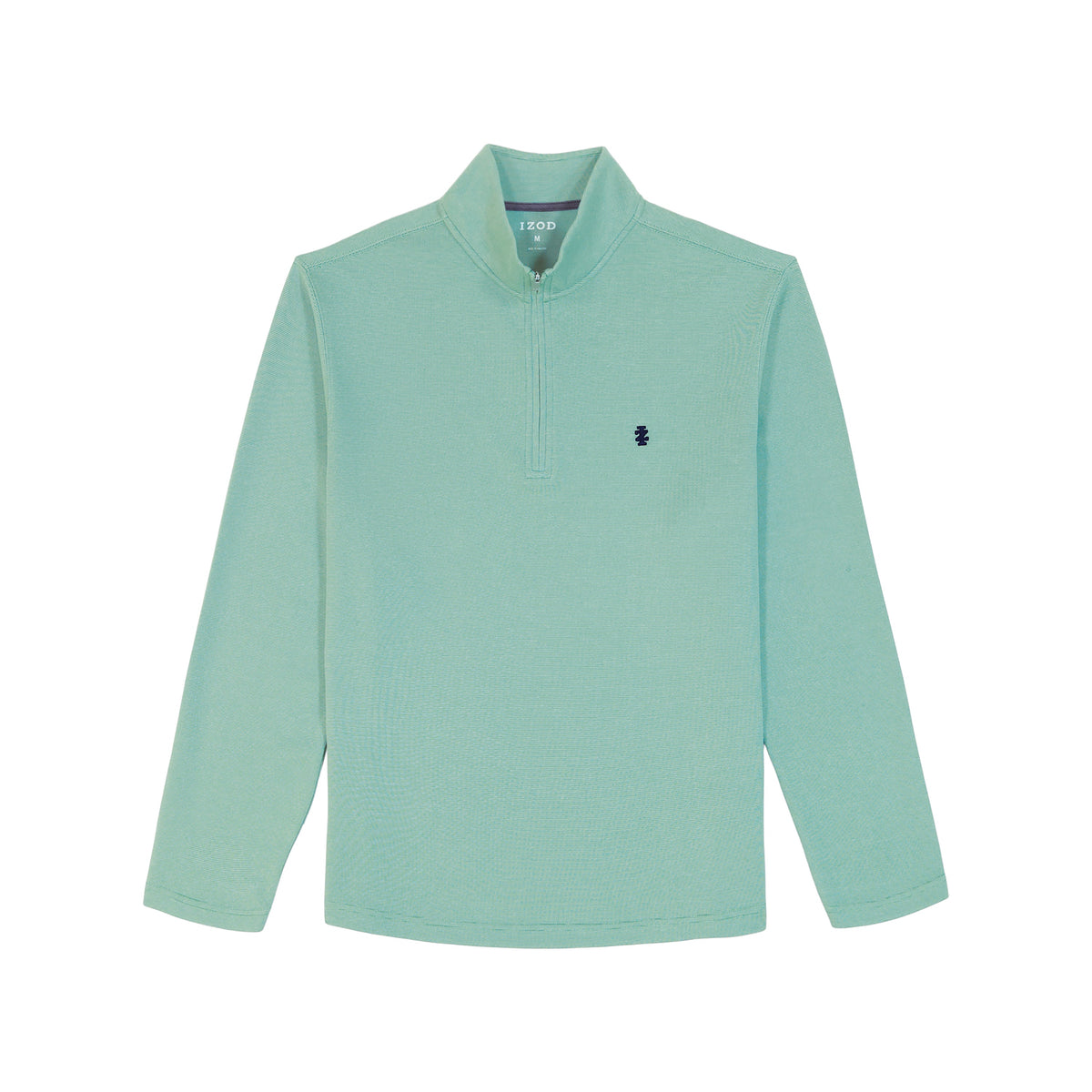 Izod PERFORMANCE COMFORT QUARTER ZIP - BERYL GREEN