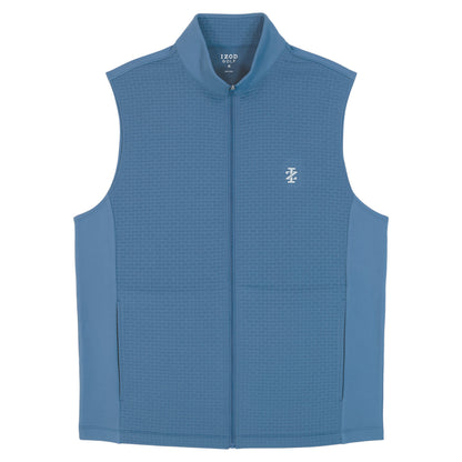 Izod Big & Tall Golf Hydrashield Vest - Moonlight Blue