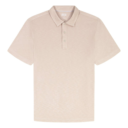 Izod DOCKSIDE S/S SLUB POLO - CROCKERY