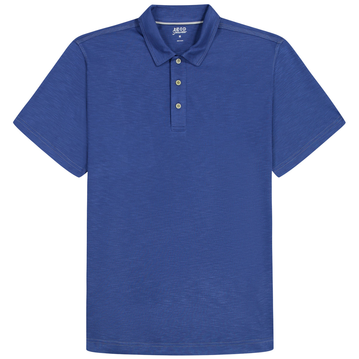 Izod DOCKSIDE S/S SLUB POLO - TRUE NAVY