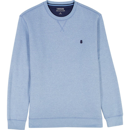 Izod Big & Tall Advantage Performance Crewneck Fleece - Della Robbia Blue