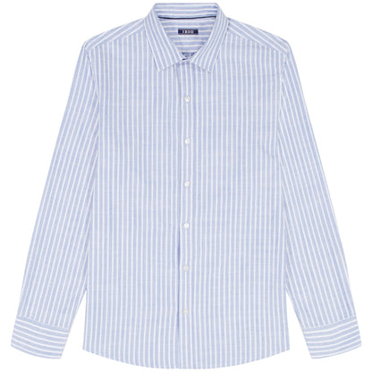 Izod BIG & TALL LUXURY SPORT L/S BUTTON-DOWN SHIRT - REGATTA