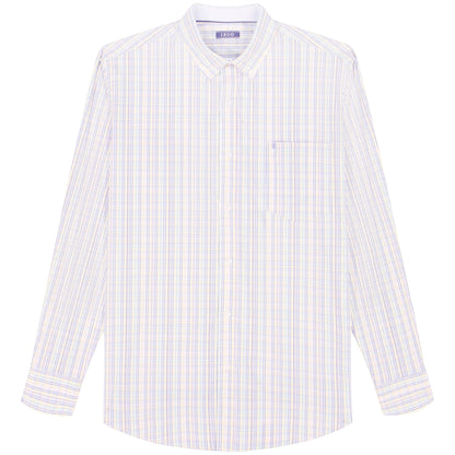 Izod Big & Tall Performance Comfort L/S Shirt - Lemon Meringue
