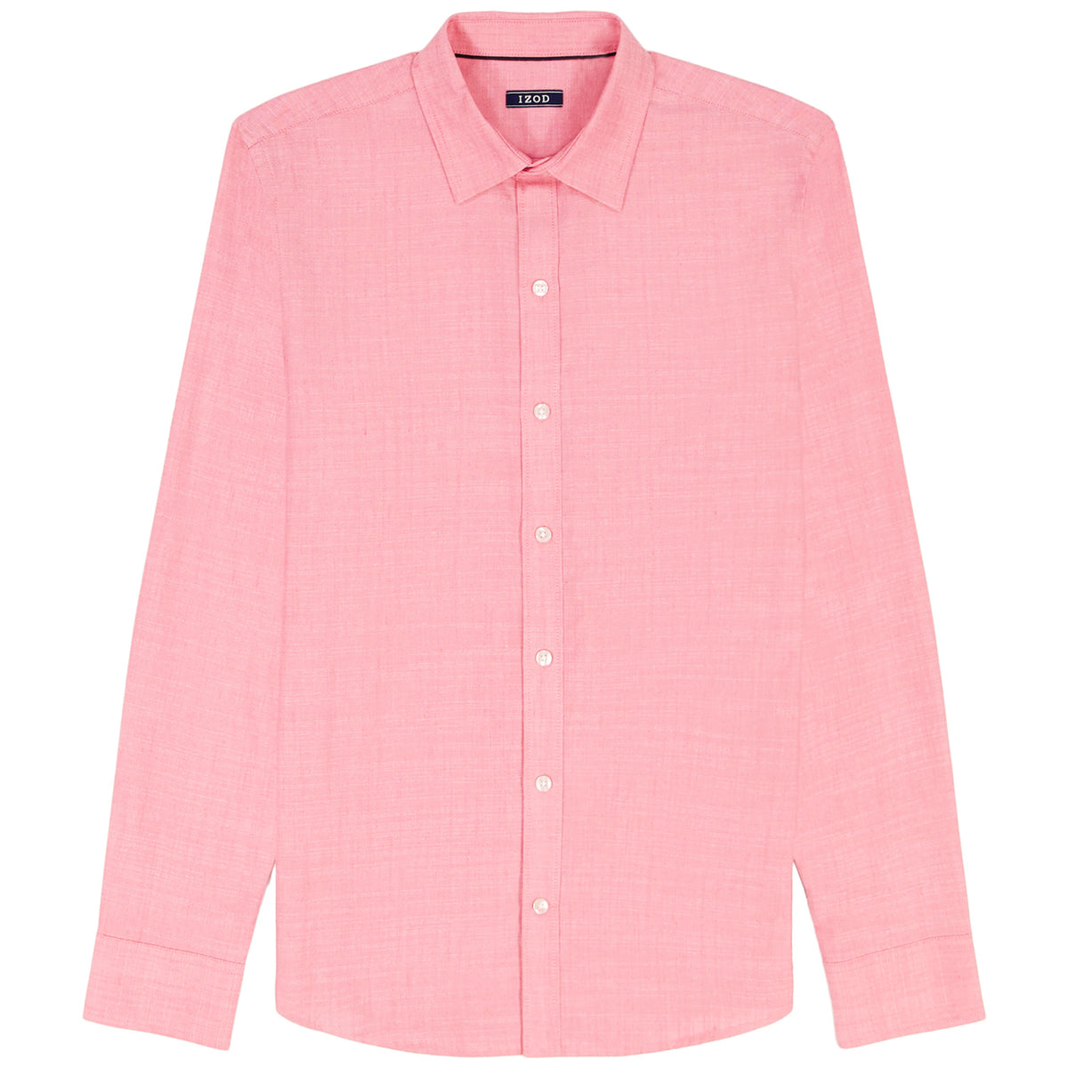 Izod BIG & TALL LUXURY SPORT L/S SHIRT - HOLLY BERRY