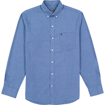 Izod Big & Tall Performance Comfort L/S Shirt - Estate Blue